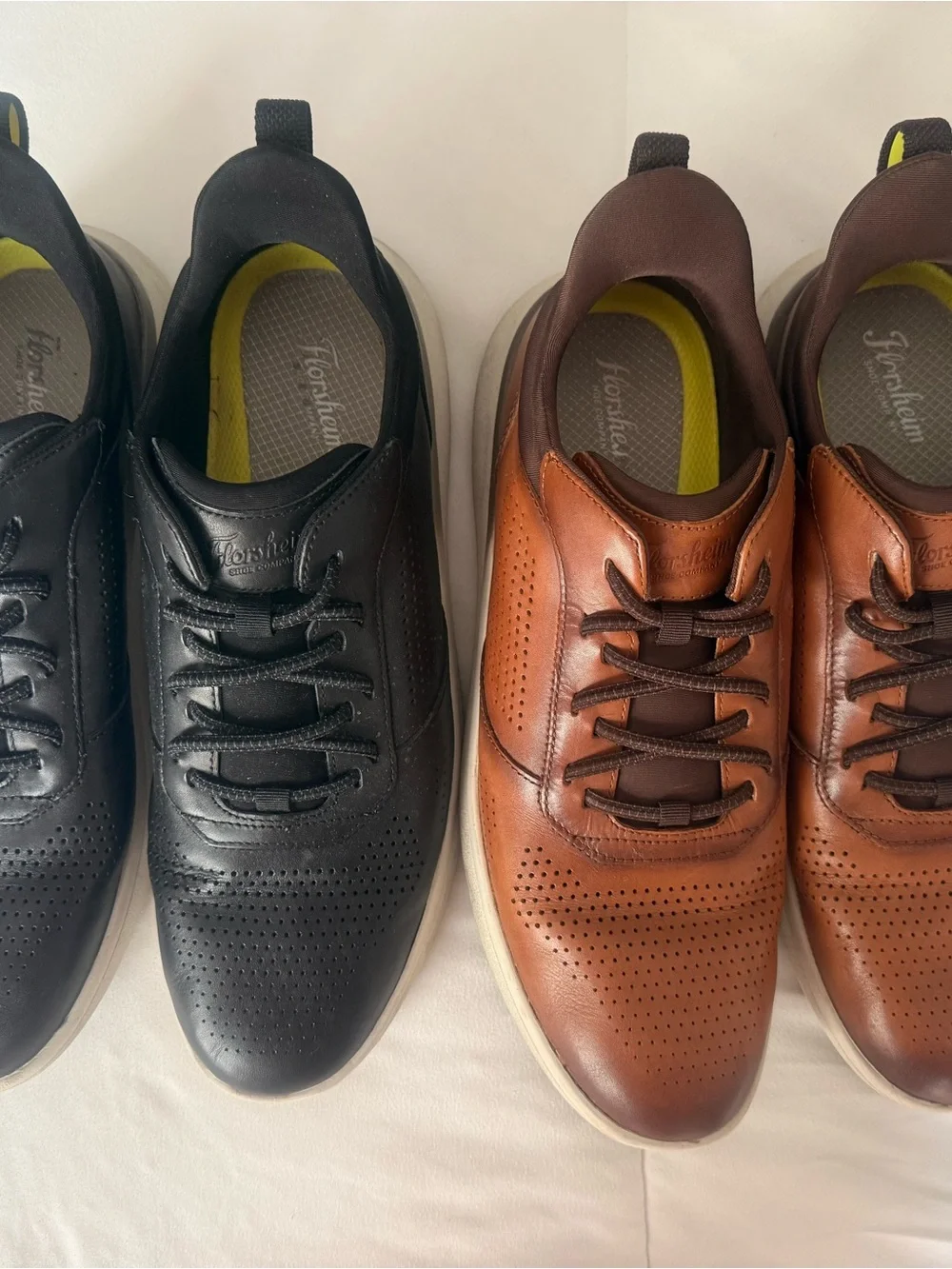 Florsheim Men’s Perforated Oxfords - Black & Brown Bundle